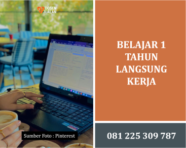 belajar 1 tahun langsung kerja