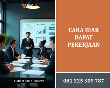 cara biar dapat pekerjaan