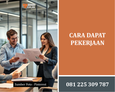 cara dapat pekerjaan